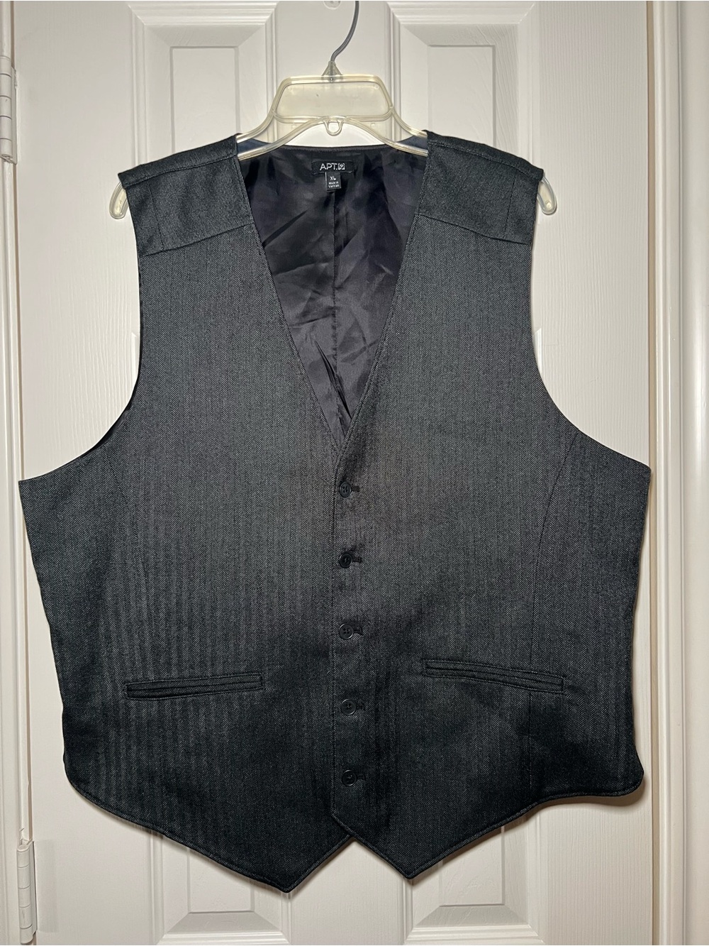 Dark grey vest